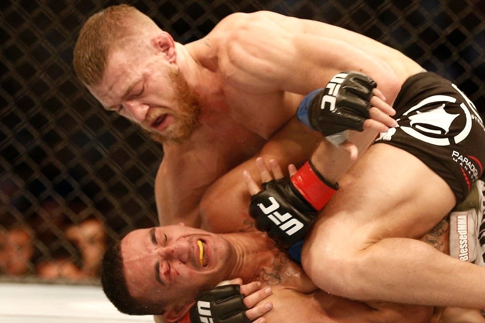 Conor McGregor Returns at UFC 329 With a Massive Weight Change and a High-Stakes Rematch Against Max Holloway