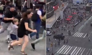 Chaos in Times Square After Shooting Leaves One Man Slashed, Teen Suspect Arrested