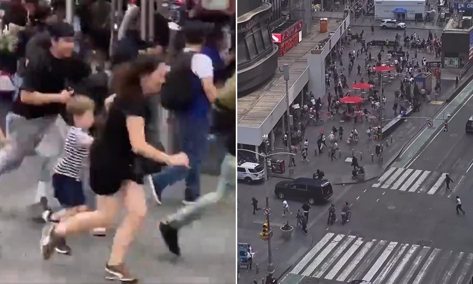 Chaos in Times Square After Shooting Leaves One Man Slashed, Teen Suspect Arrested