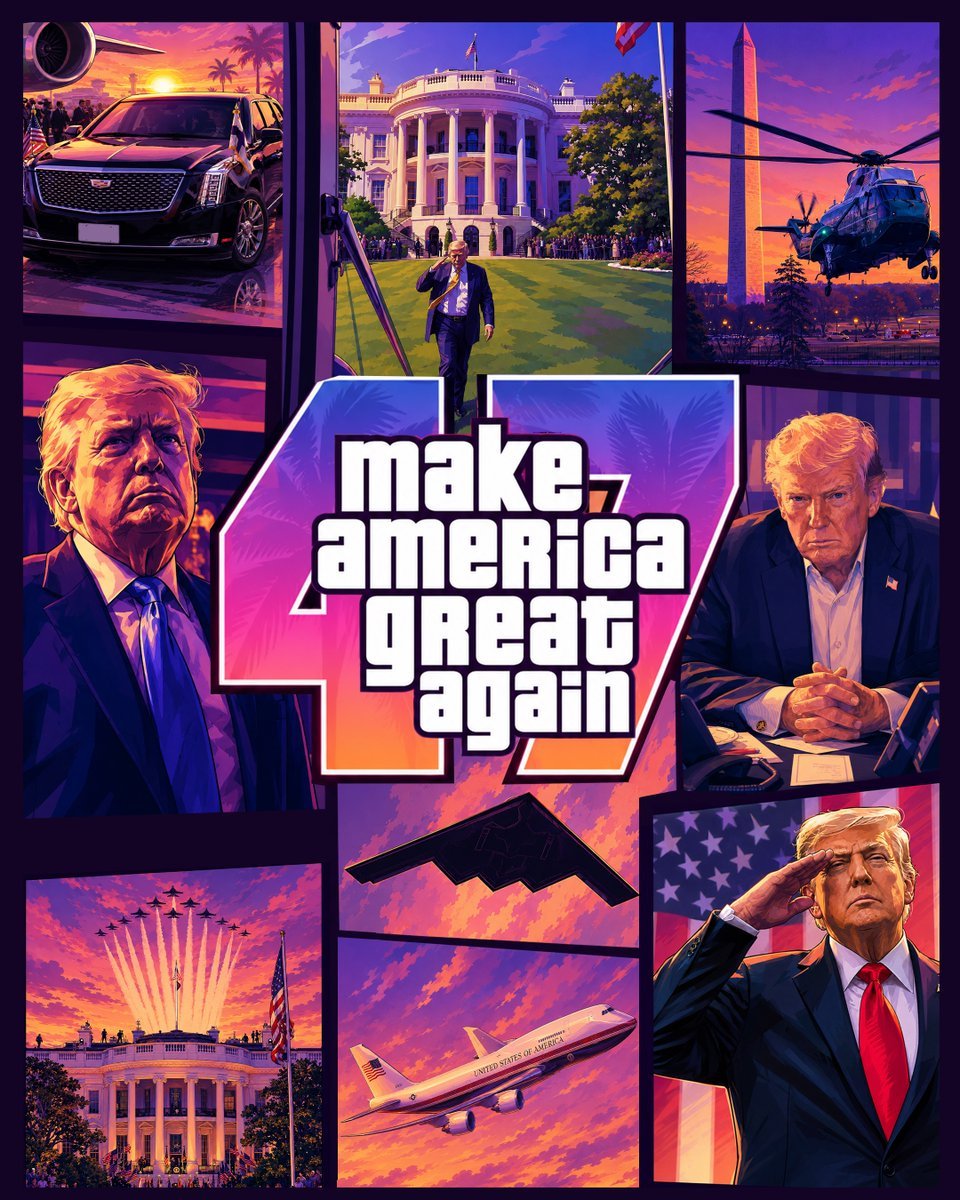 White House Sparks Debate With GTA 6-Themed Trump Parody Post