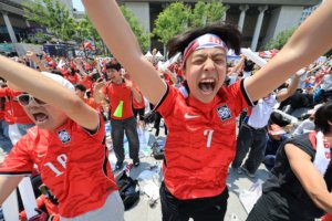 South Korea Fans Unite After World Cup Loss
