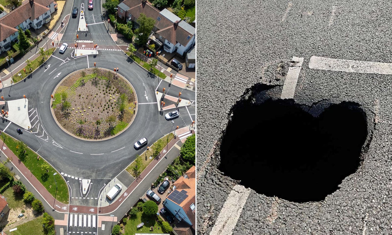 Sinkhole Forces Cambridge Road Closure, Sparking Fresh Debate Over ‘Magic Roundabout’