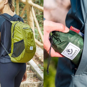 This 4-ounce travel backpack defies physics with its tiny size
