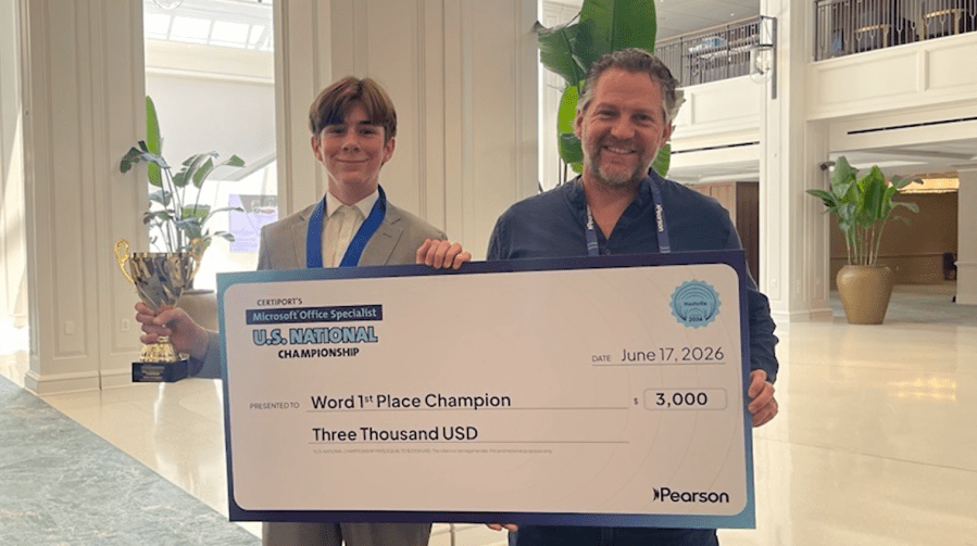 He Thought He Placed 55th. Now This Utah Middle Schooler is the National Microsoft Word Champion.