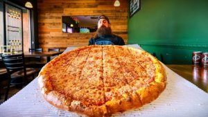 The 28-Inch Giant Cheese Pizza Challenge That Will Blow Your Mind