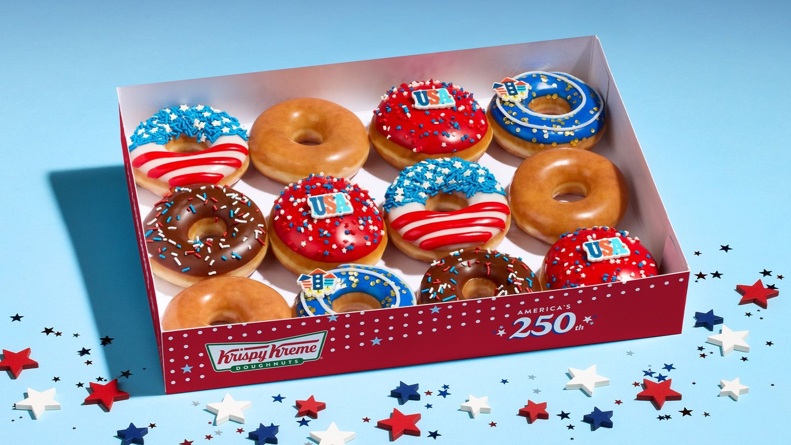 Krispy Kreme is Giving Away FREE Doughnuts on the 4th of July (Here’s What to Wear)