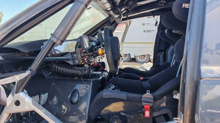 Guy Botterill Soars in a Dakar Hilux
