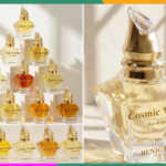 Discover the cosmos in every drop of this luxury perfume collection