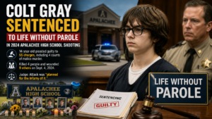 Judge Gives Colt Gray Life Without Parole After Deadly Apalachee High School Shooting