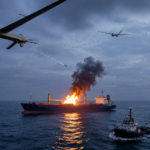 Ukraine Launches Major Drone Strikes on Russian Shadow Fleet in Black Sea