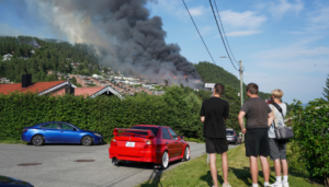 Largest fire in Norway’s history destroys over 100 homes