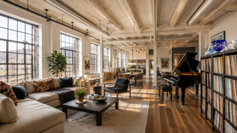 Townhouse Life Wasn’t for Them—A Downtown Loft Was Perfect