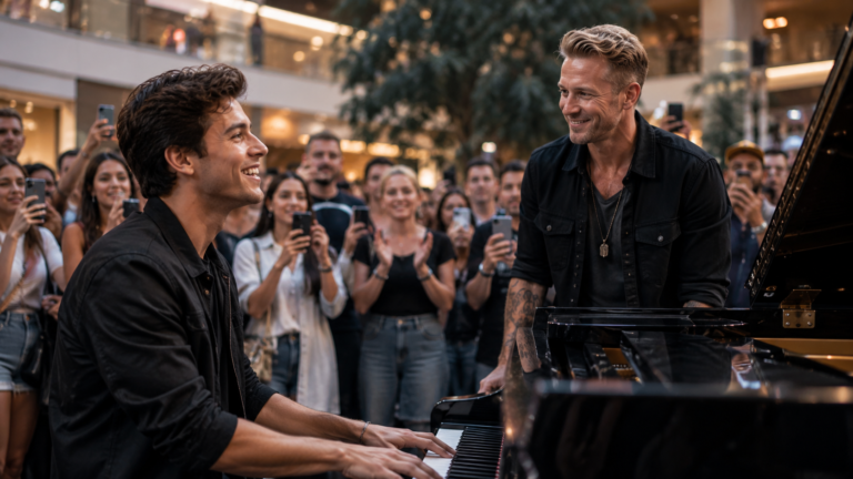 Man’s Life Changes After Unexpected Encounter in Mall Piano Performance