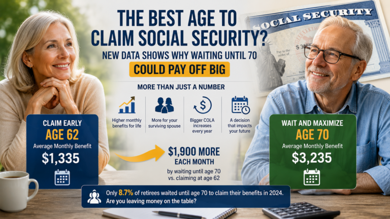 Only 8.7% Wait Until Age 70 for Social Security—Here’s Why It Could Mean Thousands More Every Year